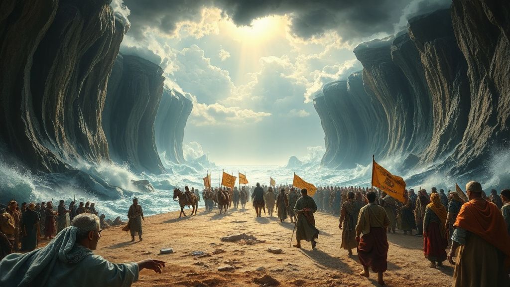 Parting the Red Sea